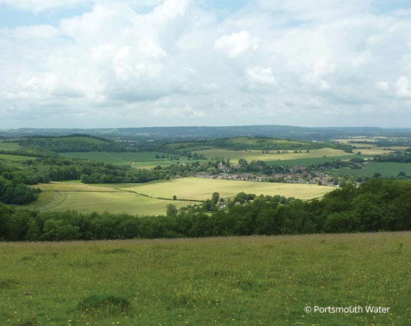 South Downs chalk grassland groundwater