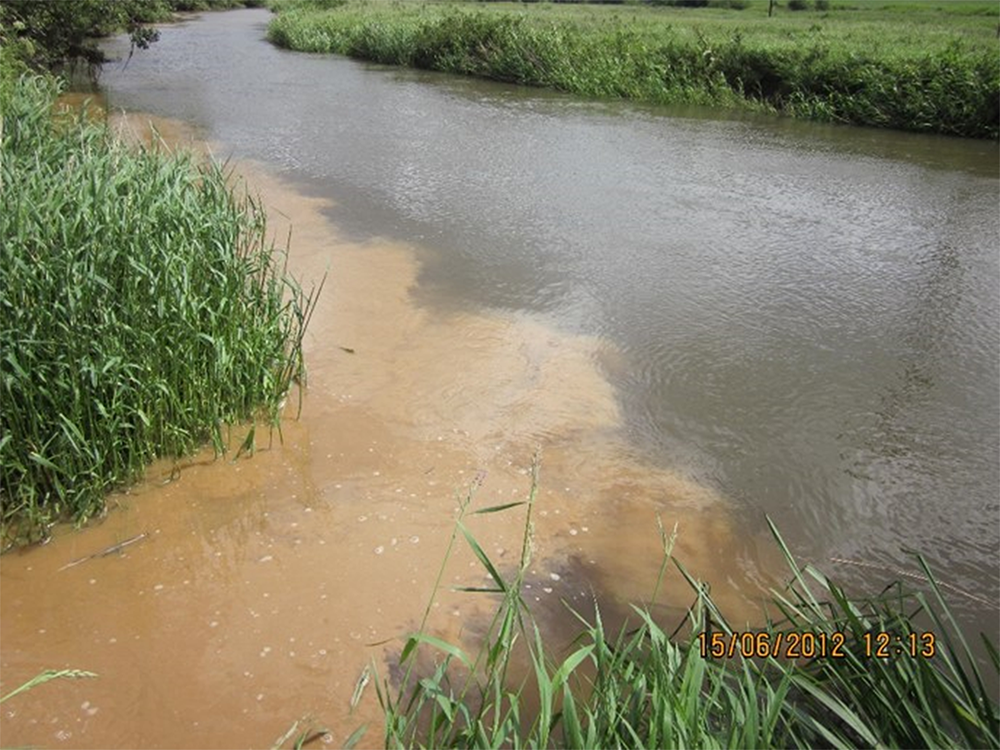 Sediments in the River Rother